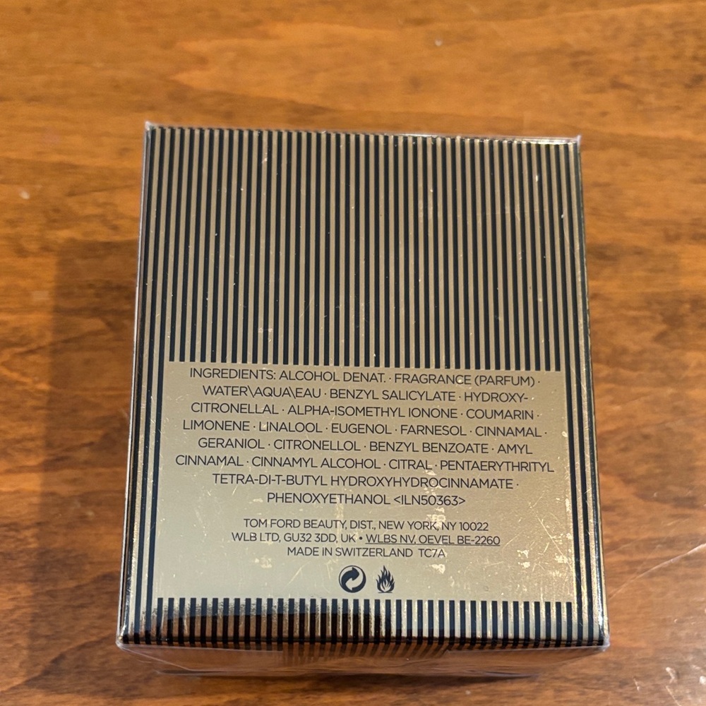 New in Package 1.7 ounce Tom Ford Noir Extreme Parfum in Black and Silver - Picture 4 of 7